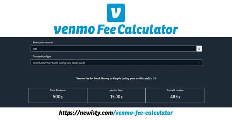 Reset Share Calculator Share this calculator Table of Contents Venmo Fee Calculator Output What is Venmo. . Venmo fee calculator 2023